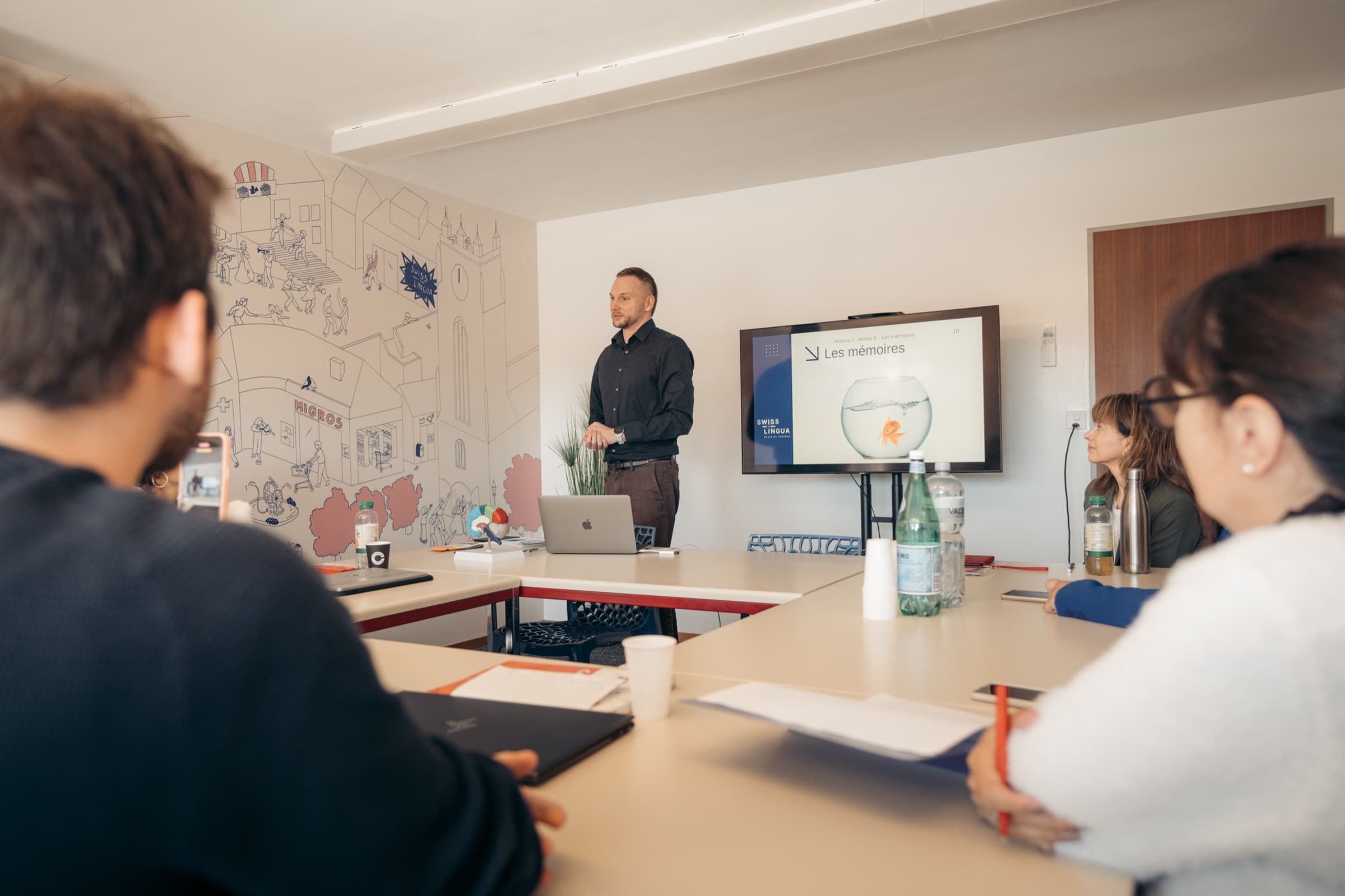 Cours d'anglais SWISS LINGUA à Fribourg